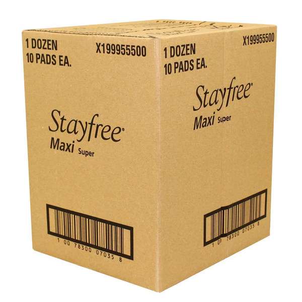 Stayfree Stayfree Super Maxi Pads, PK120 07035